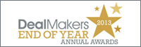 DealMakers 2013 End of Year Annual Award